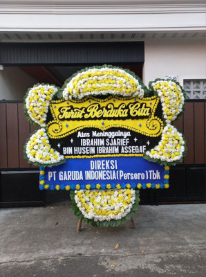 Papan Bunga Duka di Uritetu